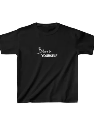 Παιδικό Μαύρο Oversize Τυπωμένο Ποδηλατόλαιμο Τ-shirt