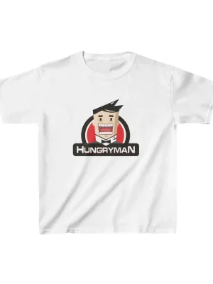 Cocuk Beyaz Baskılı Oversize Yuvarlak Yaka T-Shirt