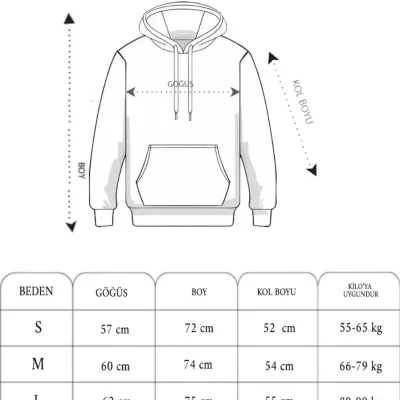 Muški crni oversize 3-nitni pamučni kapuljač s vezom, sweatshirt 2