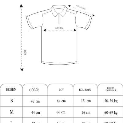 Kişi Tünd Göy Slim Fit Polo Yaxalı Baskılı Qısaqol Köynək 4