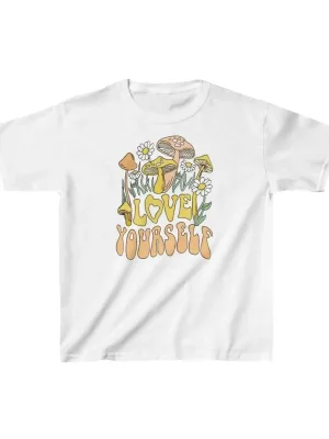 Uşaq Ağ Çap Oversize T-Shirt