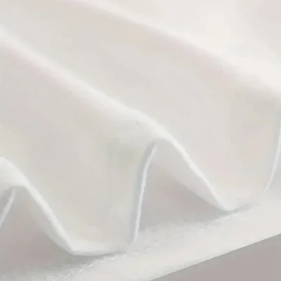 Kişi Ağ Oversize Velosiped Yaxalı Əjdaha Çap Mətnli Köynək 2