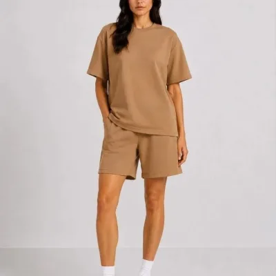 Koma Jinan Qehweyî Oversize Modal Nermik û Bêrîk 5