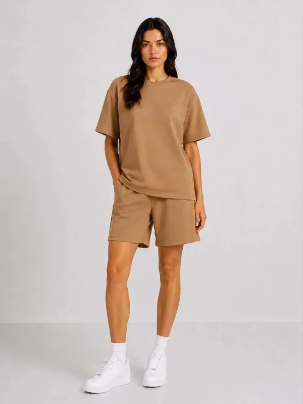 Koma Jinan Qehweyî Oversize Modal Nermik û Bêrîk 5