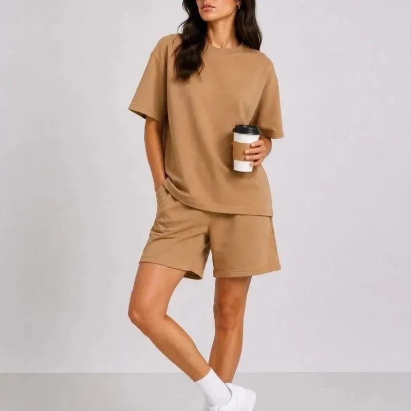 Femeie Maro Oversize Modal Moale Textură Cu Buzunare Costum