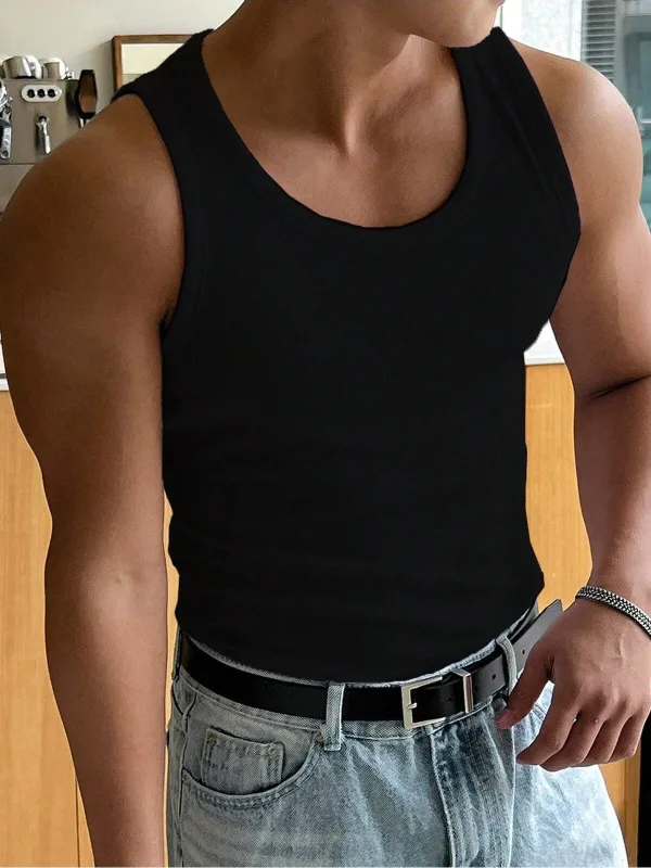 Kadın Siyah Halter Yaka Fitilli Likralı Spor Atlet