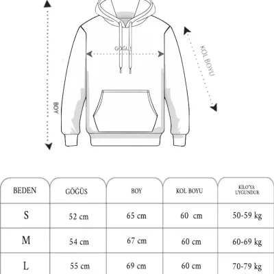 Машки сив oversize 3-нишки памучен дукс со качулка и џебови 3