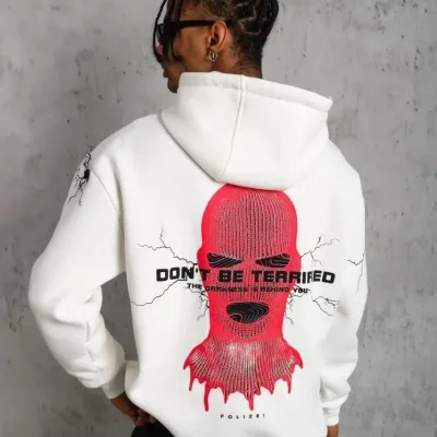 Murš Parne 3 Firă Bumbac Capușon Printat Sweatshirt 1