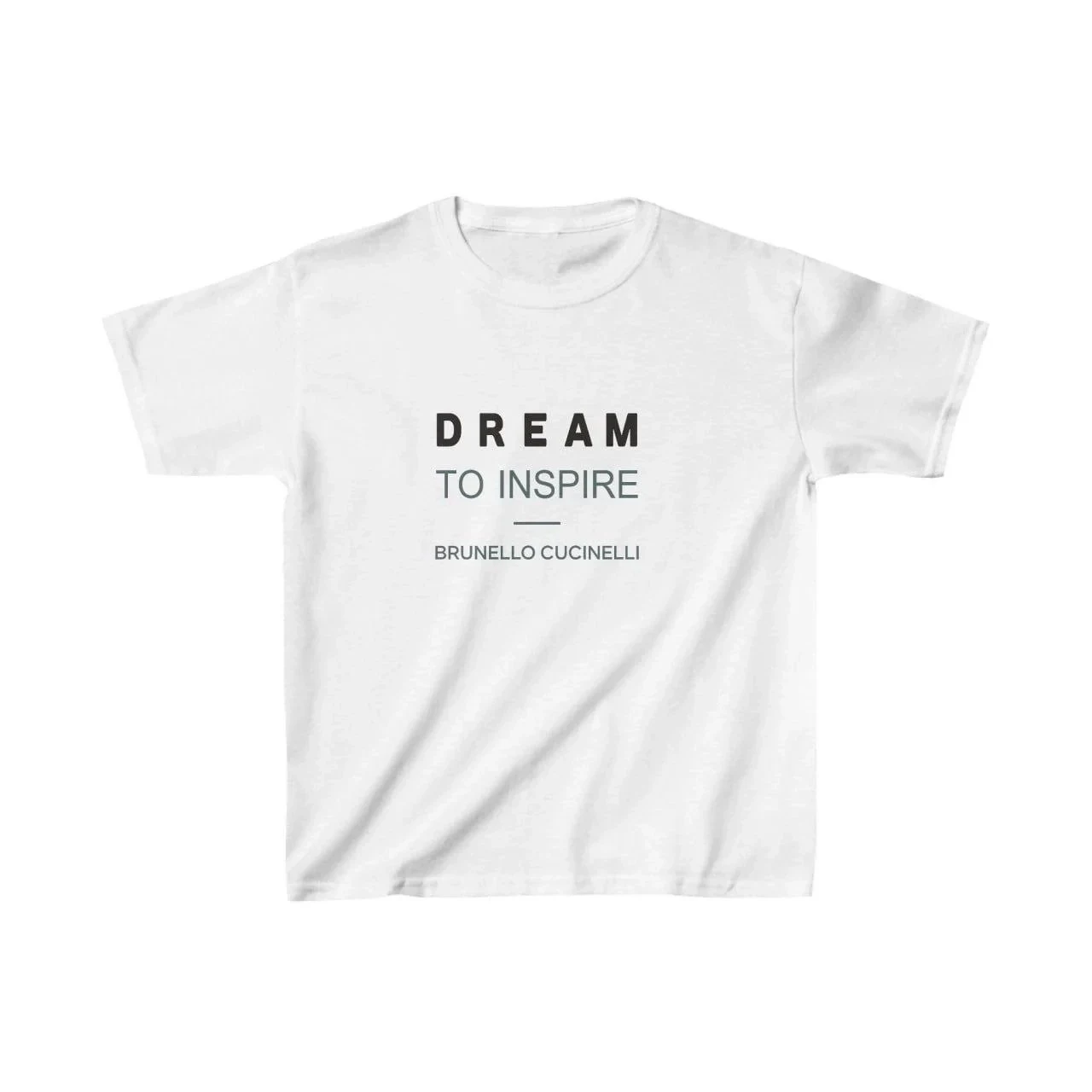 Uşaq Ağ Çaplı Oversize T-Shirt