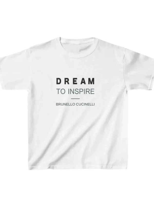 Uşaq Ağ Çaplı Oversize T-Shirt 1