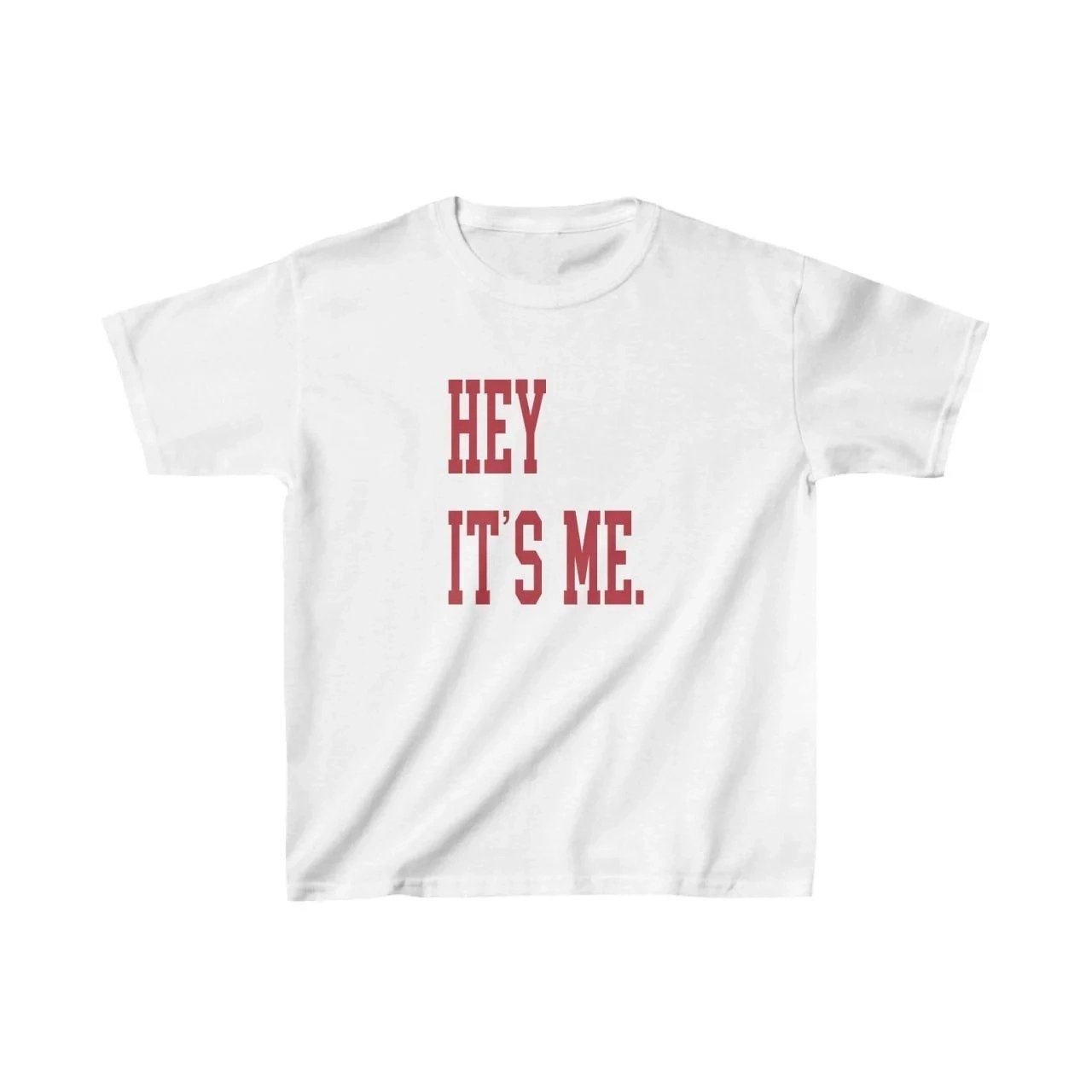 Παιδικό Λευκό Printed Oversize T-Shirt