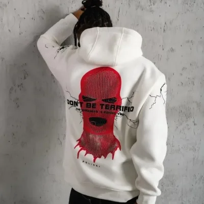 Murš Parne 3 Firă Bumbac Capușon Printat Sweatshirt 4