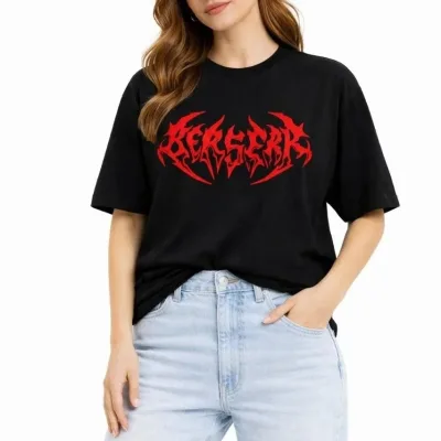Ženska Crna Oversize Bicikli Kragna Print Majica 5