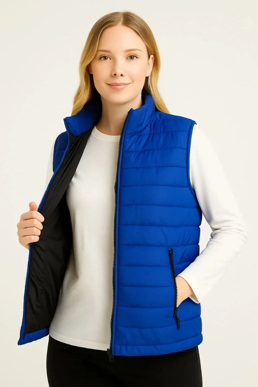 Jileta Jinan Şînê Saks a Avê Dûrîxistî, Bi Fermuar, Quilted, Bi Berîk