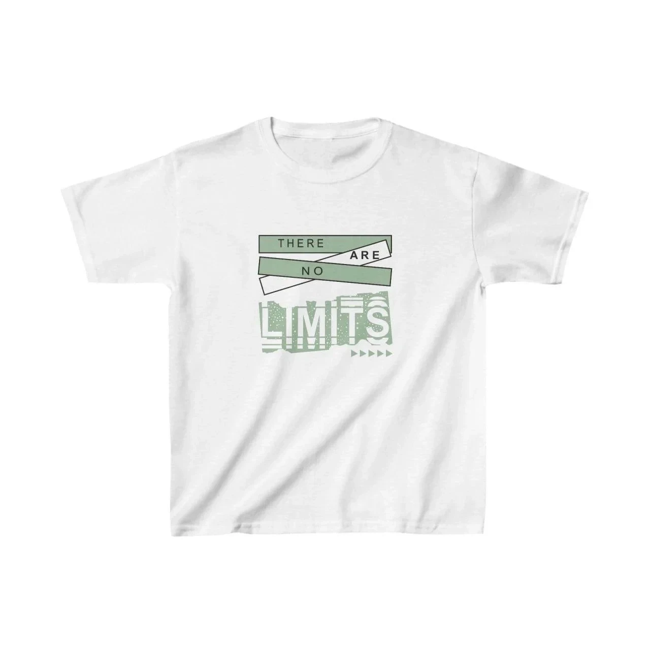 Παιδικό Λευκό Τυπωμένο Oversize T-Shirt