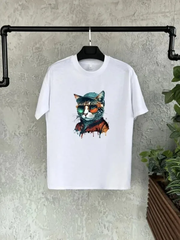 Cocuk Albo Printed Oversize Bicicleta Gola T-Shirt 1