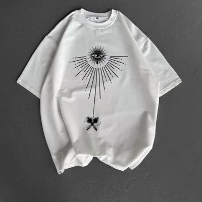 Murš Albo Oversize Bicikleta Jakno Ruža Printisardo T-shirt 3