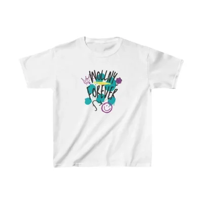 Uşaq Ağ Çap Oversize T-Shirt 1