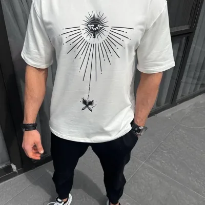 Murš Albo Oversize Bicikleta Jakno Ruža Printisardo T-shirt 1