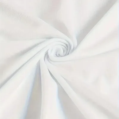Ženska bijela oversized biciklistička kragna s printom patke majica 3